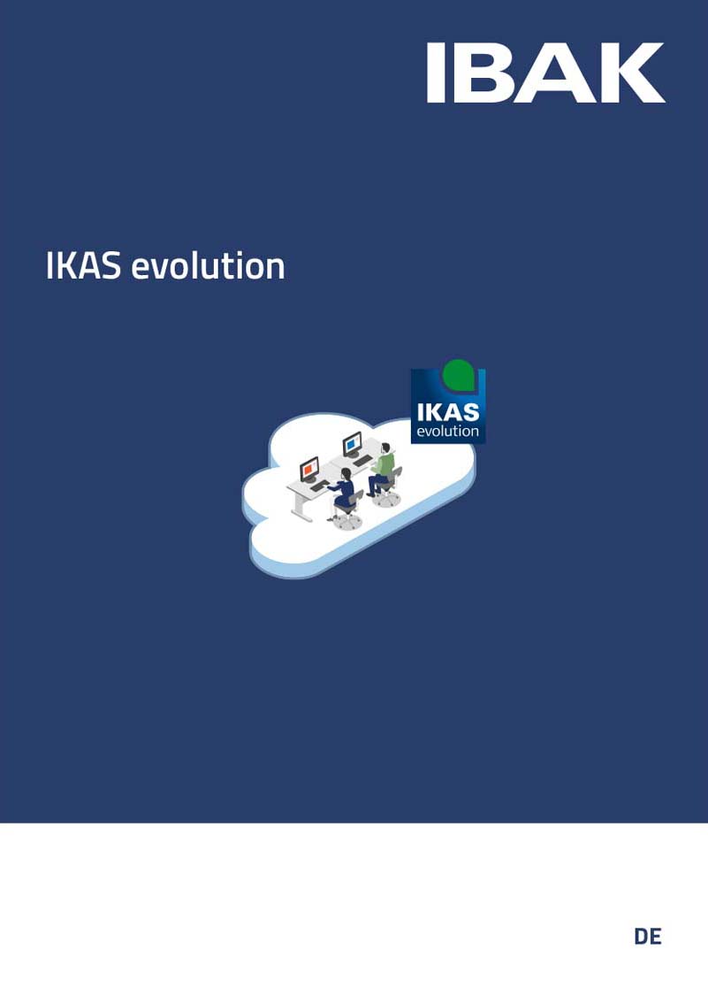 IBAK Prospekt IKAS evolution Software Kanalinspektion Kanalanalyse Datenmanagement