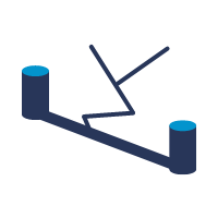 IBAK pipe run measurement house connection Logo