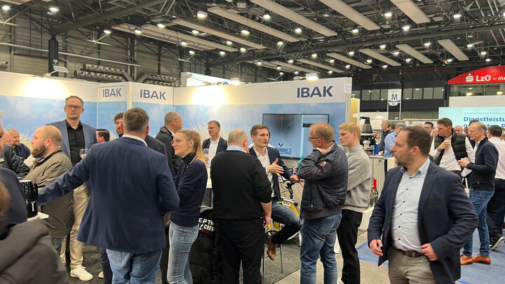 IBAK Messestand auf dem Oldenburger Rohrleitungsforum